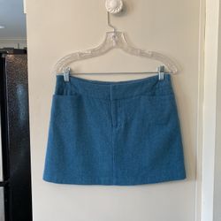 American Eagle Blue Mini Skirt