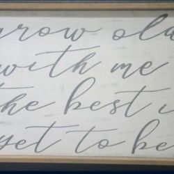 Large Wood Canvas Art