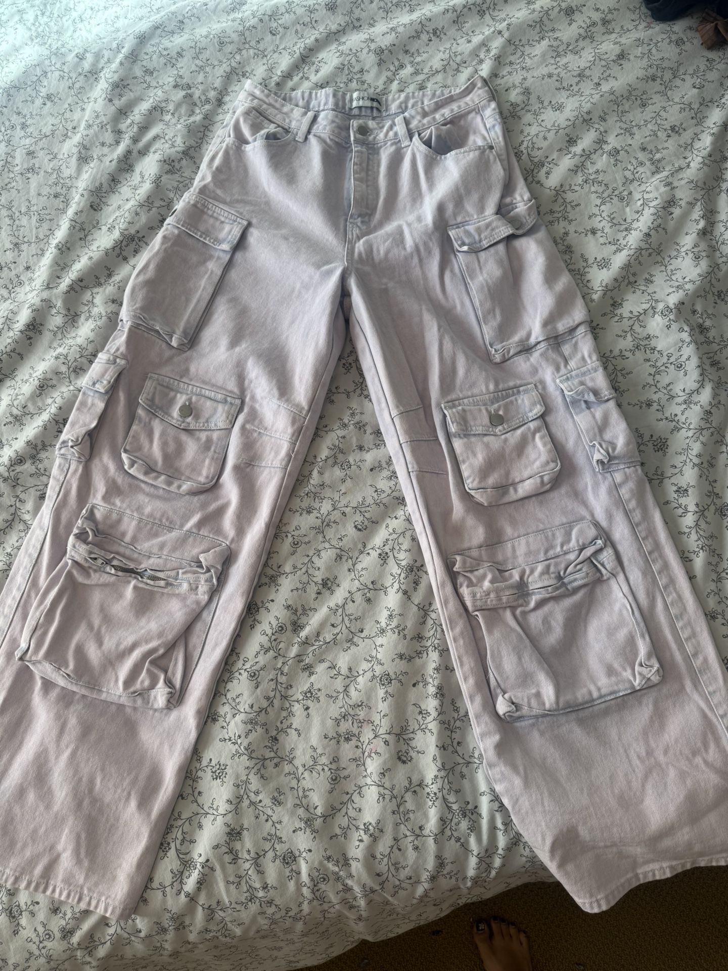 Fashion Nova Cargo Jeans