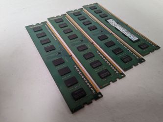 Computer memory 16GB DDR3 4x4GB Desktop RAM 509240