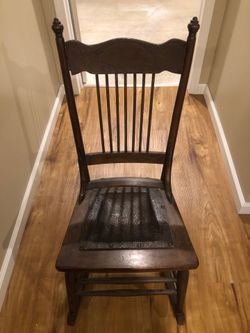 Antique 1900’s wood rocker chair make offer