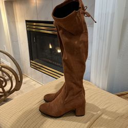 Slouchy Thigh High Boots