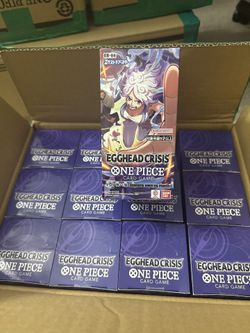 One Piece Eb04 Booster Box Japanese Egghead Crisis