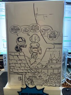 Ultimate Endgame #1 Skottie Young 1:100 Black and White Virgin Variant VF/NM