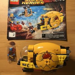 Lego Marvel Guardians Of The Galaxy Ayesha's Revenge 76080 INCOMPLETE