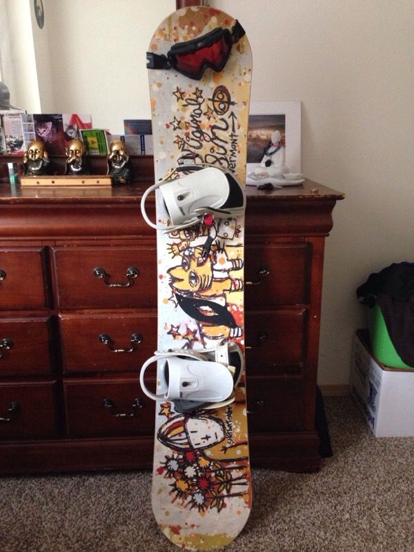 Original Sin Snowboard & Liquid Bindings