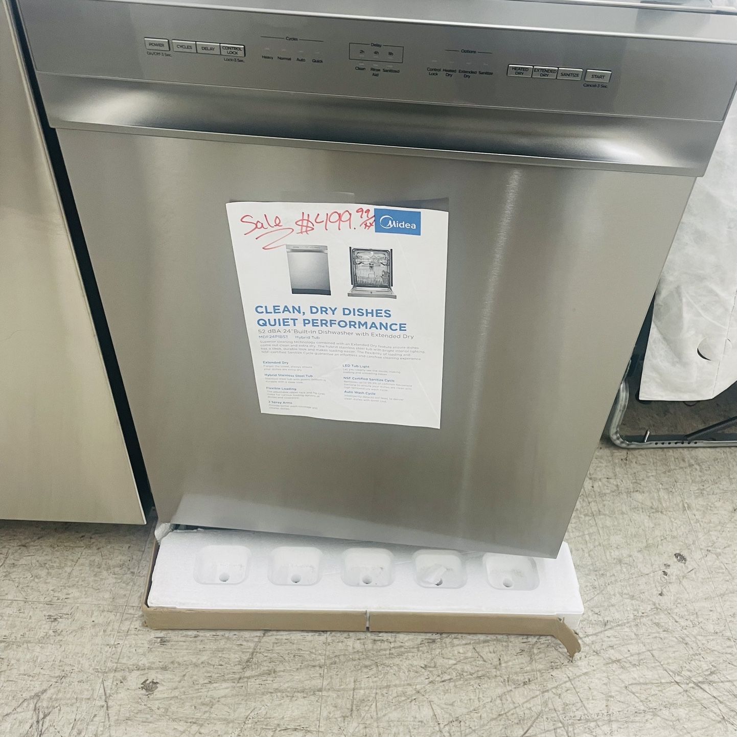 🔥🔥24” Midea Dishwasher 