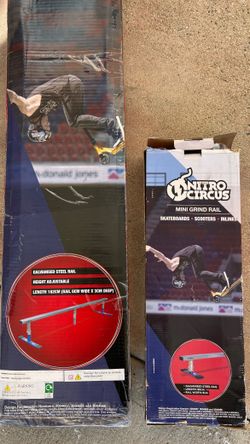 Nitro Circus Skating Rails