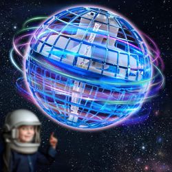 Galaxy Ball Flying Orb Ball: Cosmic Globe Galactic Fidget Spinner Hover Boomerang Balls Toy - Magic Floating Infinity Moon Spinner Mini Drone Orb Pro 
