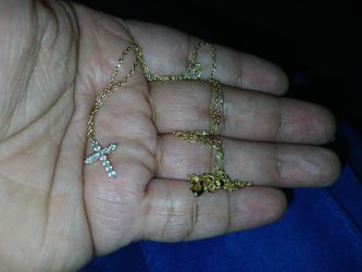 Cross Gold Chain