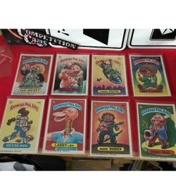 80'S GARBAGE PAIL KIDS LOT OF 8