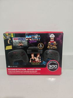 Arcade GameStation Wireless: Data East Hits (300+ Games) plug-and-play console