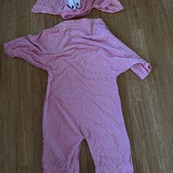 Sponge Bobs Patrick Costume, Size S/M