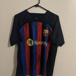 Barcelona Spotify Jersey (Pickup Only, Dtx Oak Cliff Area)