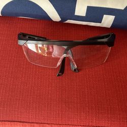 50 Pairs Of  New Individually Packaged Safety Glasses