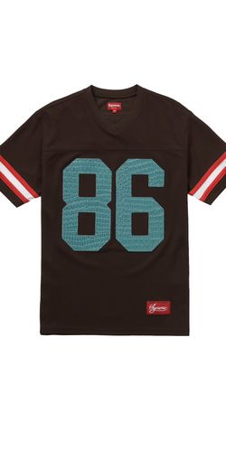Supreme Faux Croc Football Jersey for Sale in Pico Rivera Supreme Faux Croc Football Jersey for Sale in Pico Rivera