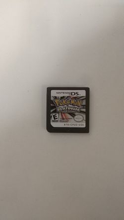 Pokemon platinum Nintendo Ds