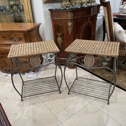 Pair of Indoor Outdoor Table🌷$100 Each