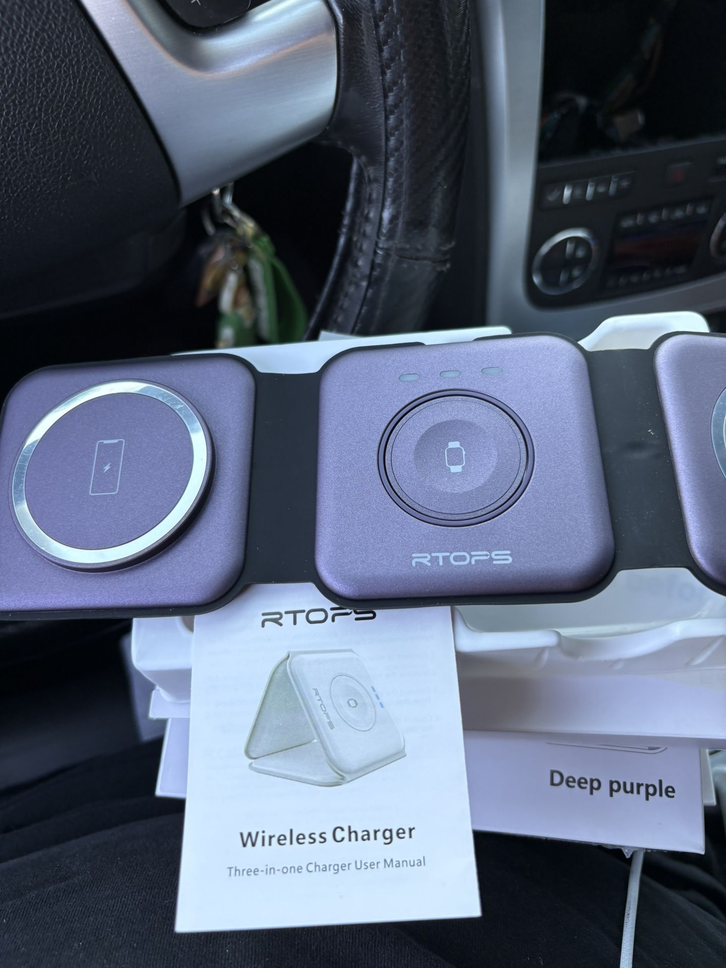 Portable Magnetic Wireless Chárger Rtops