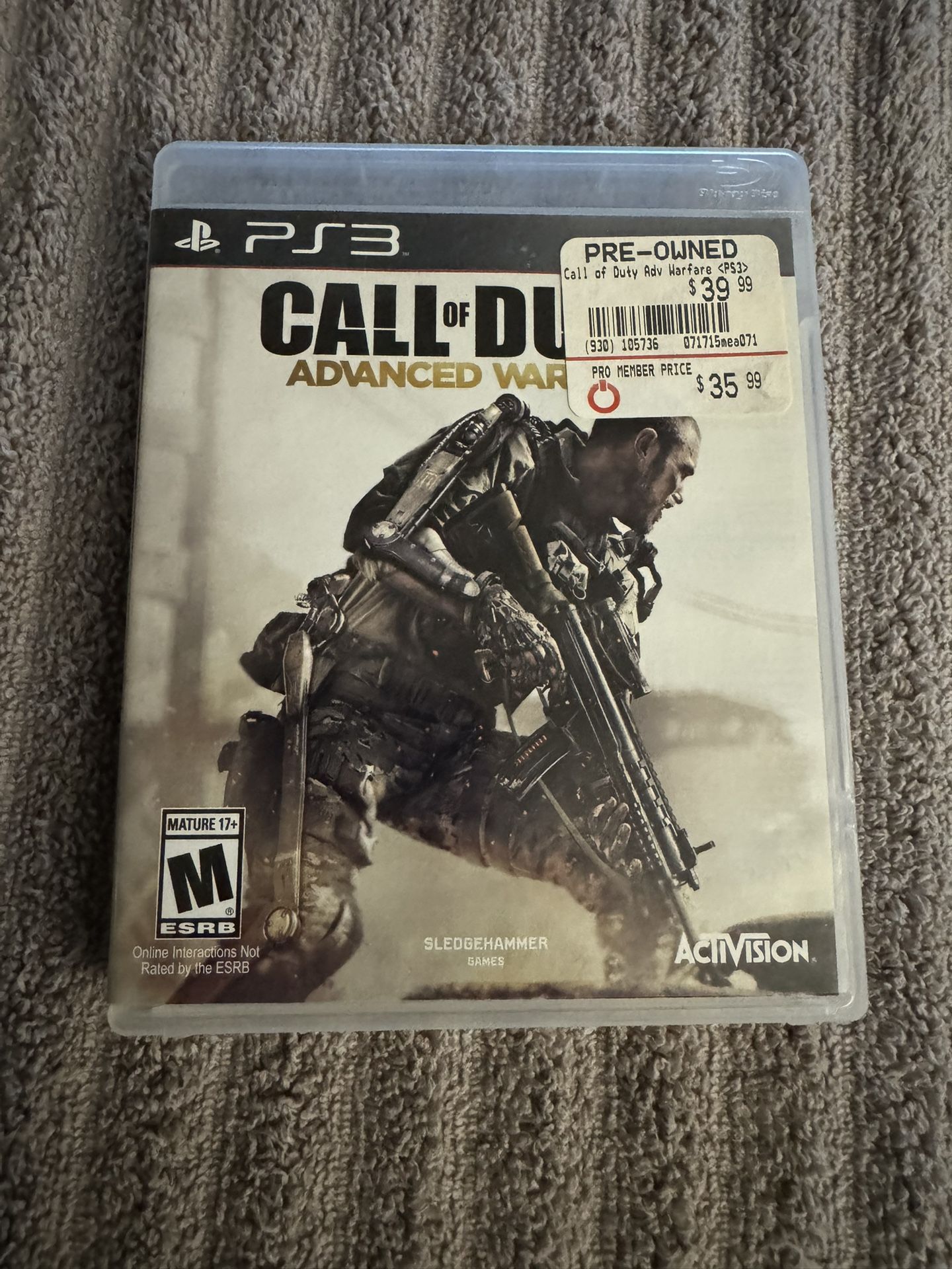 Call Of Duty Advanced Warfare (PS3)