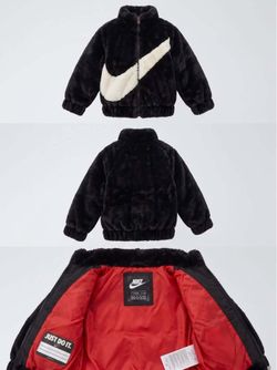 Nike Faux Fur Jacket Size 3T