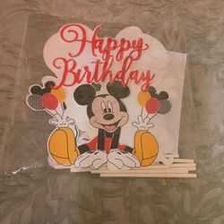 Happy Birthday Party Decorations (Mickey & Minnie Mouse)