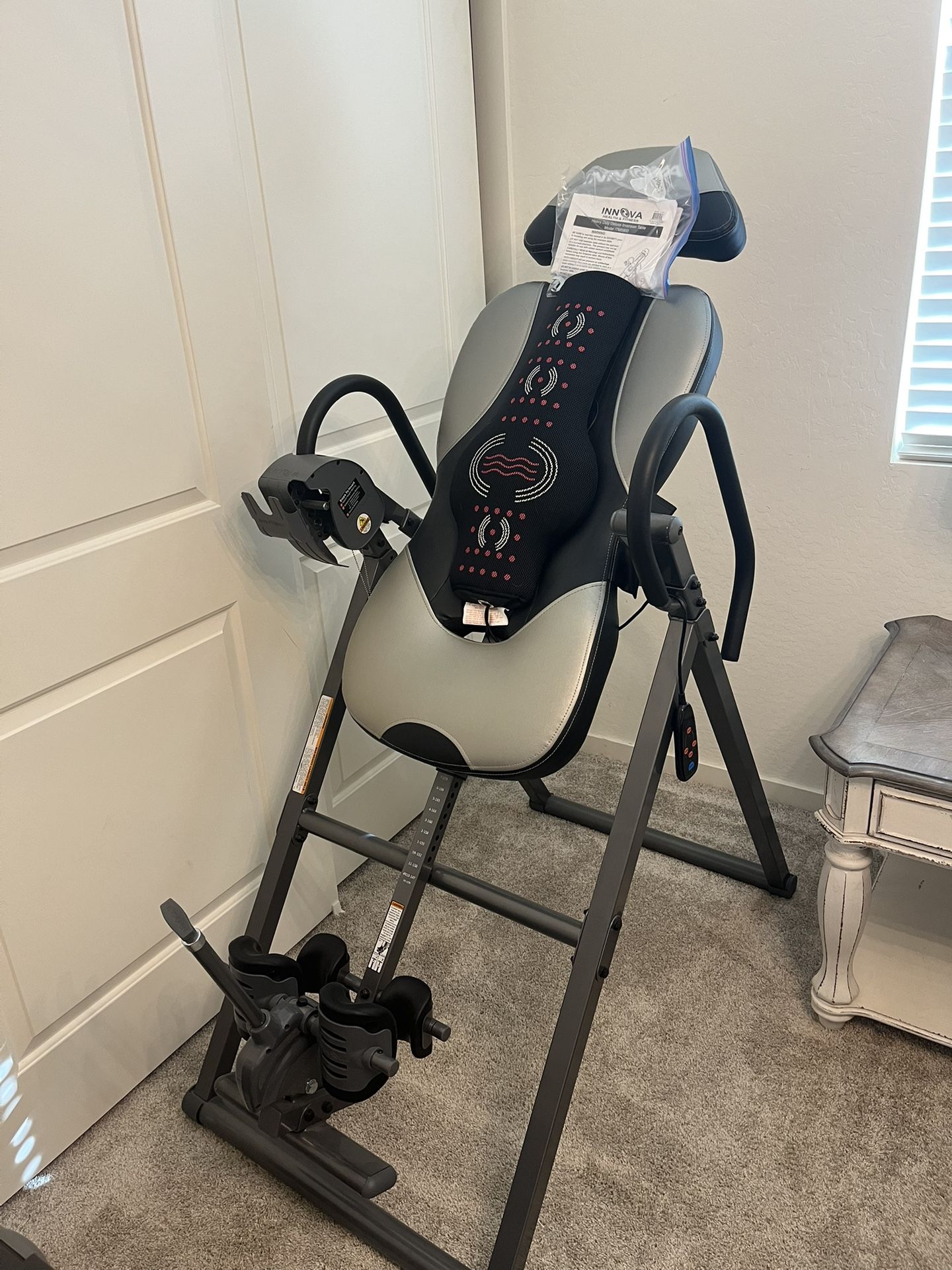 Innova Inversion Table w/ Heat and Massage Pad