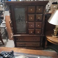 Vintage Knight Armoire 