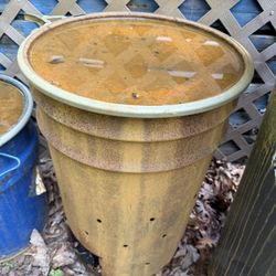 55 Gallons Metal Burning Barrel