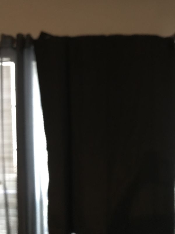 Grey Blackout Curtains 42x62 Set Of 4 For Sale In San Antonio Tx