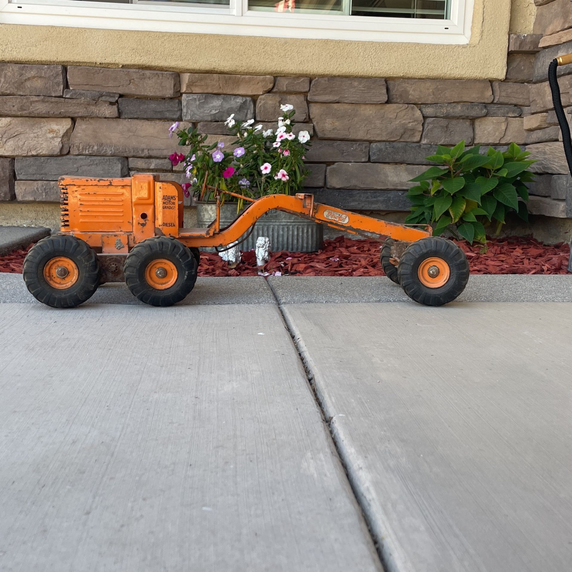 Vintage 1950 Doepke Adams Motir Grader For Parts
