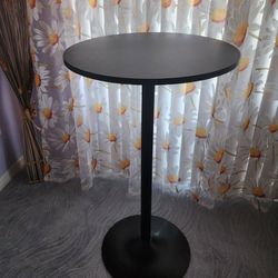 Modern Round Pub Hydraulic Dining Room Home Kitchen Bar Top Tall Table