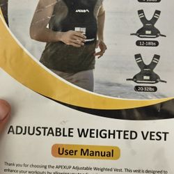 Weighted Vest Never Used