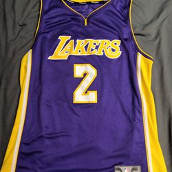 Rookie Lonzo Ball Lakers Jersey 