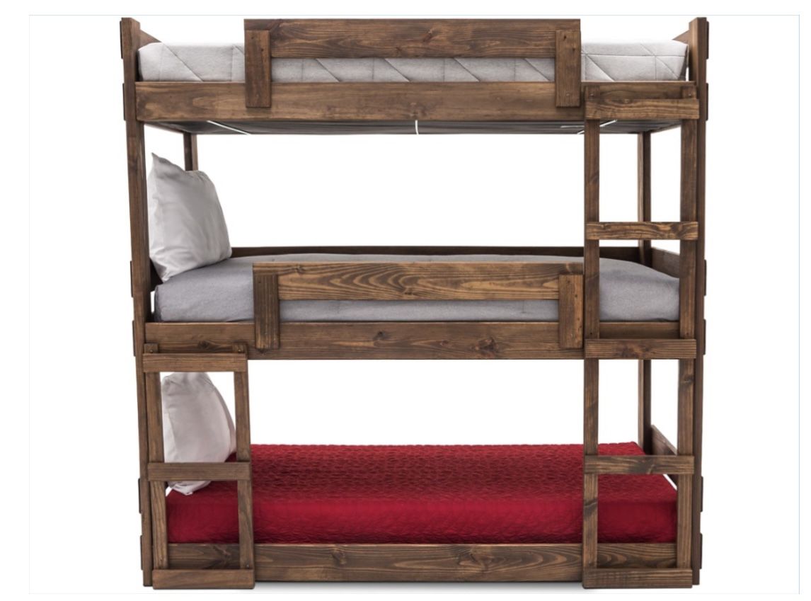 Triple bunk Bed Twin/Twin XL