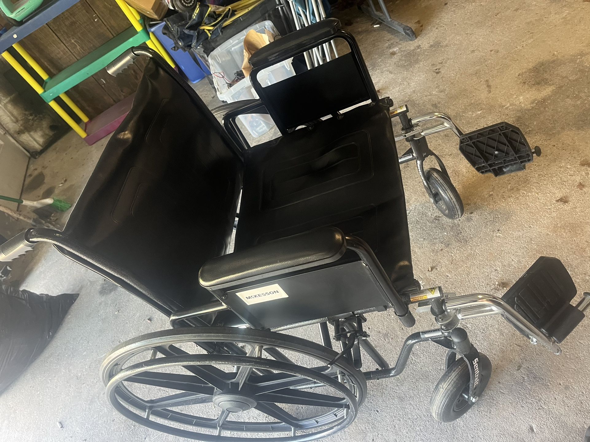 Heavy Duty Wheelchair - 450 Lb Capacity