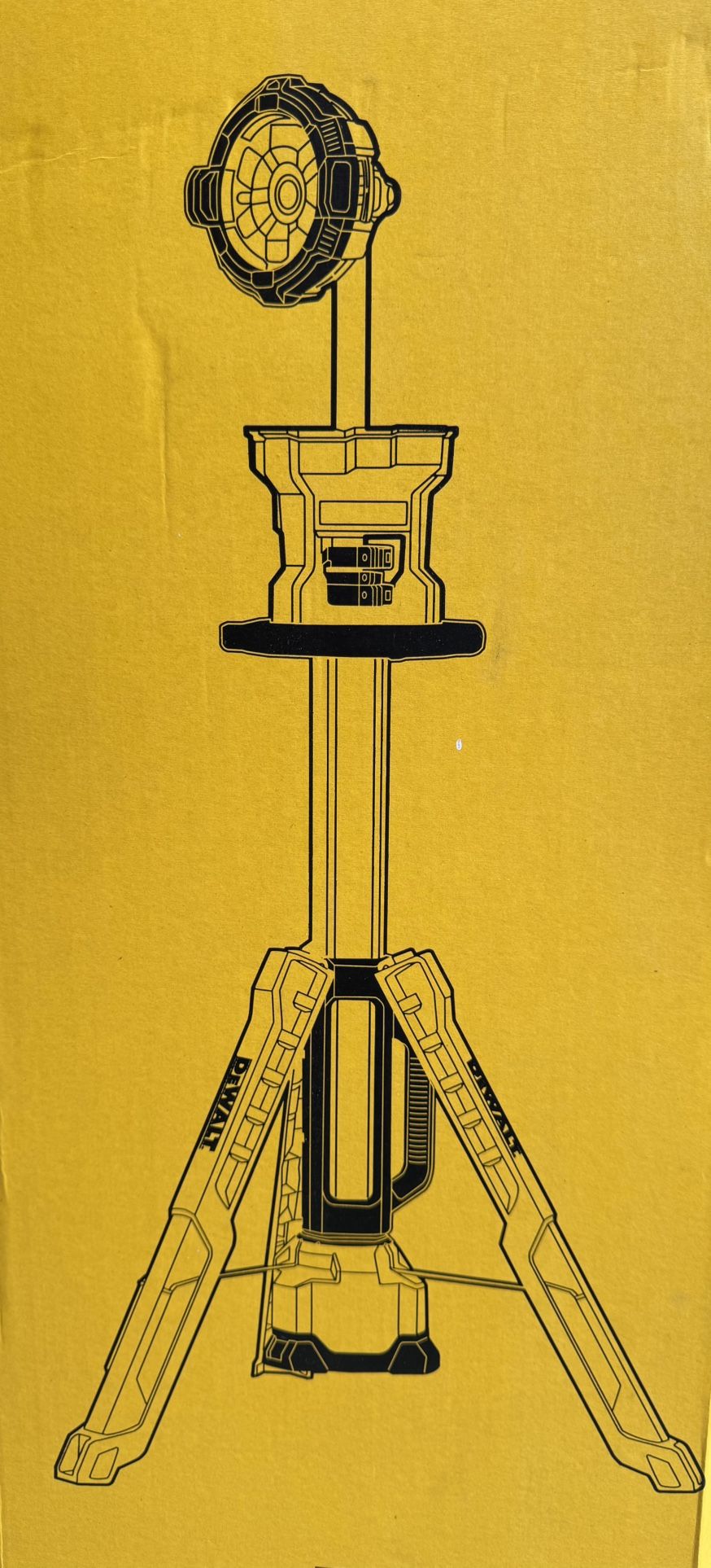 DeWALT 20V MAX 3000 Lumen Adjustable LED Tripod Light