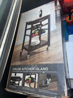 Chloe kitchen Island cart