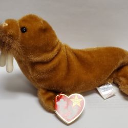 ty Beanie Baby Paul Walrus Sea Lion February 23 1999 Retired