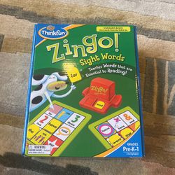 Zingo Sight Words Grades Re-K-1