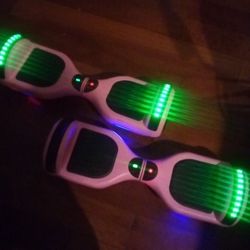 Two Bluetooth Self Balancing Scooters