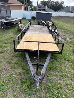 25 ft utility trailer