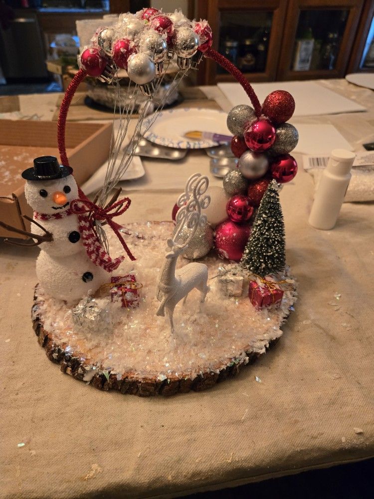 Snowman Centerpiece