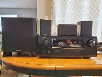 Denon receiver with Energy speakers