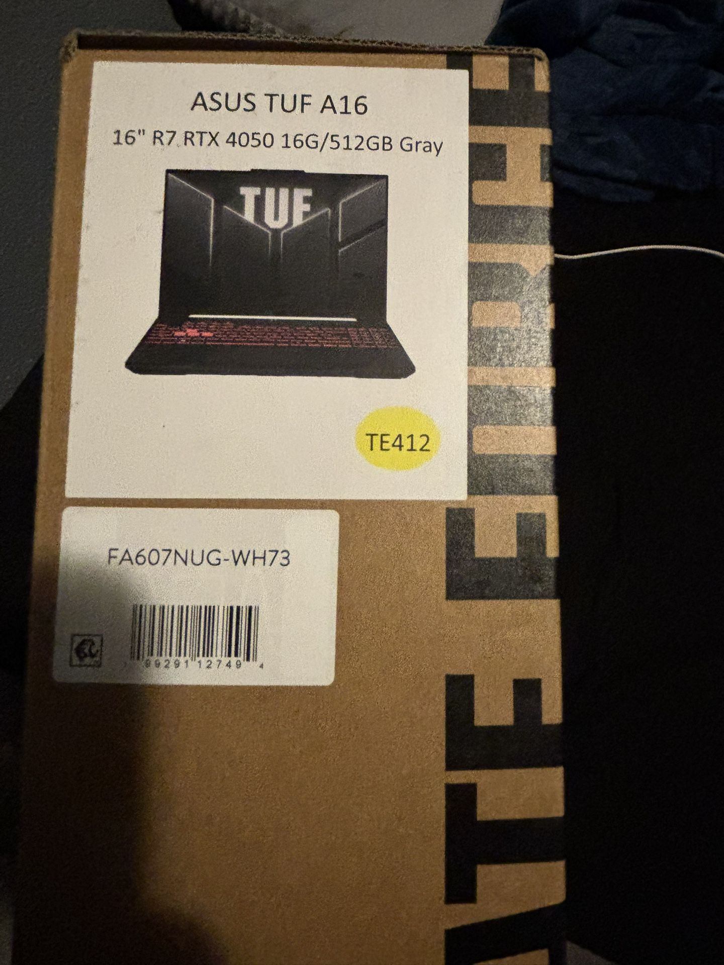 Tuf Gaming Laptop