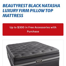 Beauty rest Black Natasha Queen (best Offer)
