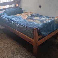 Wooden Twin bed Frame