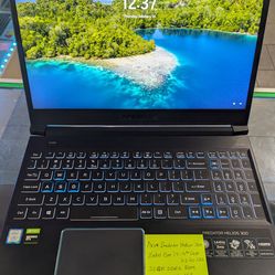 Acer Predator Helios 300 Intel Core i7-9th (contact info removed) 32GB DDR4 512GB SSD 750GB HDD GTX 1660Ti 6GB Graphics, Windows 11 Charger.