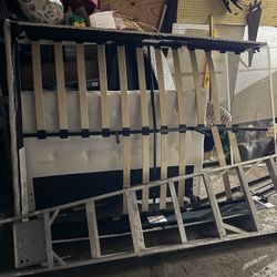 full size bed frame and headboard 