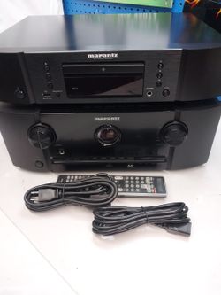 Marantz AV Receiver model: SR6006 and CD player Model CD6006